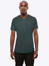 AO V-Neck Curve-Hem Tee | Bonsai Signature-fit PYCA ProÂ®
