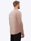 AO Long Sleeve Curve-Hem Tee | Mountain Mist Signature-fit PYCA ProÂ®