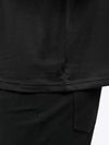 Overtime Oversized Tee | Black Relaxed-Fit