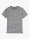 AO Split-Hem Tee | Heather Grey Signature-fit PYCA ProÂ®