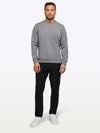 Hyperloop Pullover Split-Hem | Heather Grey Signature-fit