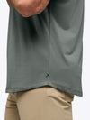 AO Curve-Hem Tee | Sage Signature-fit PYCA ProÂ®