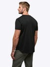 AO Curve-Hem Tee | Black Signature-fit PYCA ProÂ®