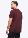 AO Forever Tee | Deep Cranberry Classic-Fit PYCA ProÂ®