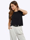 Almost Friday Tee | Black Classic-fit PYCA ProÂ®