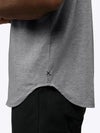 AO Elongated Tee | Heather Grey Signature-fit PYCA ProÂ®