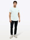 AO Henley Curve-Hem | Diaphonous Signature-Fit PYCA ProÂ®