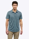 AO Button Up | Naples Blue Signature-Fit PYCA ProÂ®
