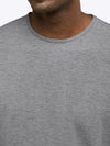 AO Elongated Tee | Heather Grey Signature-fit PYCA ProÂ®