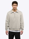 Divine Fleece Q-Zip | Parchment Classic-fit