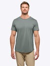 AO Curve-Hem Tee | Sage Signature-fit PYCA ProÂ®