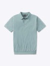 Riviera Knit Polo | Isle Blue Signature-Fit