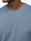 AO Curve-Hem Tee | Cadet Blue Signature-Fit PYCA ProÂ®