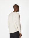 AO Long Sleeve Curve-Hem Tee | Ivory Signature-fit PYCA ProÂ®