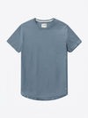 Featherlight Pima Tee | Naples Blue Signature-fit
