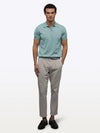 Riviera Knit Polo | Isle Blue Signature-Fit