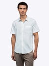 SoHo Short Sleeve Button Up | White Signature-fit