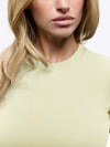 Tomboy Tee | Oyster White Slim-fit Tomboy-Cottonâ¢