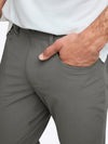 AO 5-Pocket Pant | Steel Slim-Fit VersaknitÂ®