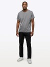 AO Split-Hem Tee | Heather Grey Signature-fit PYCA ProÂ®