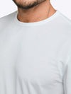 AO Forever Tee | White Classic-Fit PYCA ProÂ®