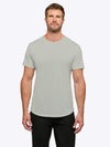 AO Curve-Hem Tee | Morning Dove Signature-Fit PYCA ProÂ®