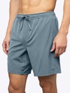 Crossover Short Lined | Naples Blue Classic-fit