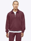 Divine Fleece Q-Zip | Currant Classic-fit