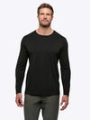 AO Forever Long Sleeve Tee | Black Classic-Fit PYCA ProÂ®