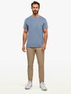 AO Forever Tee | Cadet Blue Classic-Fit PYCA ProÂ®