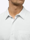 AO Button Up | White Signature-Fit PYCA ProÂ®