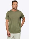 AO Split-Hem Tee | Capers Signature-Fit PYCA ProÂ®