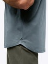 AO Henley Curve-Hem | Ocean Storm Signature-fit PYCA ProÂ®