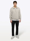 Divine Fleece Q-Zip | Parchment Classic-fit