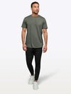 AO Elongated Tee | Gunmetal Signature-fit PYCA ProÂ®