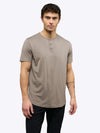 AO Henley Curve-Hem | Pure Cashmere Signature-Fit PYCA ProÂ®