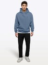 Divine Fleece Hoodie | Cadet Blue Classic-fit