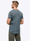 AO Henley Curve-Hem | Ocean Storm Signature-fit PYCA ProÂ®