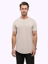 Featherlight Pima Tee | Clay Signature-fit