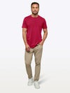 AO Curve-Hem Tee | Red Glory Signature-Fit PYCA ProÂ®
