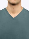 AO V-Neck Curve-Hem Tee | North Atlantic Signature-Fit PYCA ProÂ®