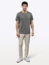 AO Forever Tee | Castor Grey Classic-Fit PYCA ProÂ®