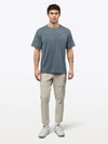 Overtime Oversized Tee | Ocean Storm Relaxed-Fit