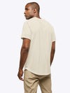 AO V-Neck Curve-Hem | Ivory Signature-fit PYCA ProÂ®
