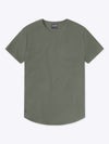 AO Curve-Hem Tee | Gunmetal Signature-Fit PYCA ProÂ®