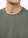 AO Curve-Hem Tee | Gunmetal Signature-Fit PYCA ProÂ®