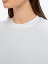 Tomboy Tee | White Slim-Fit Tomboy-Cottonâ¢