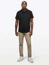 AO Polo | Black Signature-fit PYCA ProÂ®