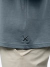 Overtime Oversized Tee | Ocean Storm Relaxed-Fit