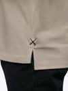 AO Split-Hem Tee | Pure Cashmere Signature-Fit PYCA ProÂ®